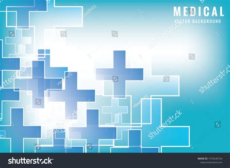 Abstract Geometric Medical Cross Shape Medicine Stock Vector Royalty