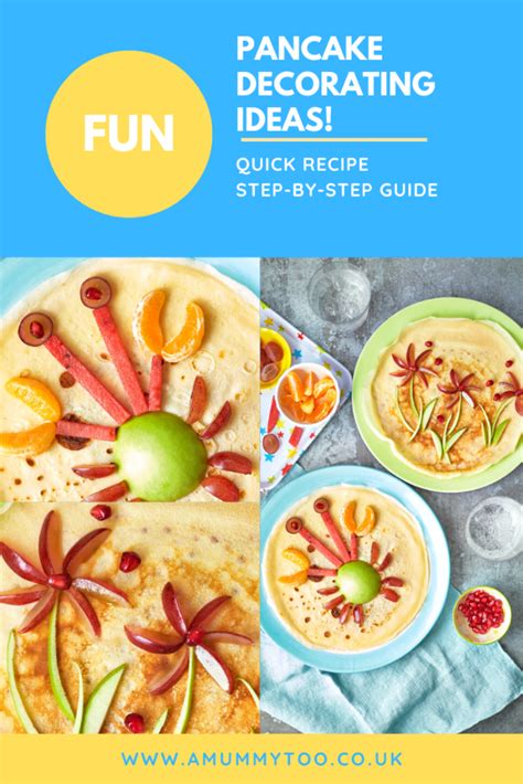 Fun Pancake Ideas A Mummy Too