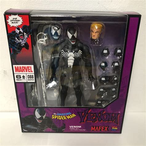 Authentic New Mafex Marvel Amazing Spider Man S Venom Medicom Figure No