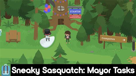 Sneaky Sasquatch Holiday And Mayor Update Youtube