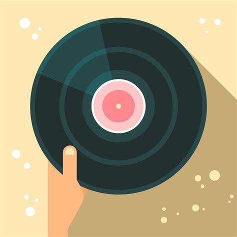 Vinyl Records Vector Illustration 211577 Vector Art At Vecteezy