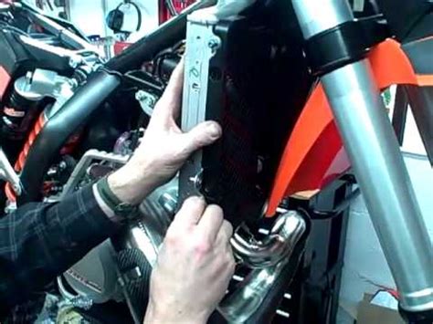 Installing Bullet Proof Ktm Radiator Guards Slavens Racing