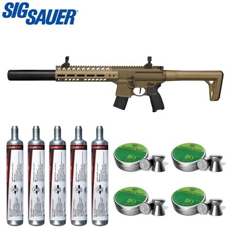 SET SIG SAUER MCX GEN2 Co2 Gewehr Flat Dark Earth 4 5 Mm Diabolo P18