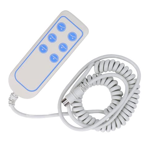 6 Button Remote Hand Control Controller With 8 Pin Plug Replacement Lift Chair Or Power Recliner