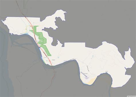 Map Of Klamath Cdp Thong Thai Real