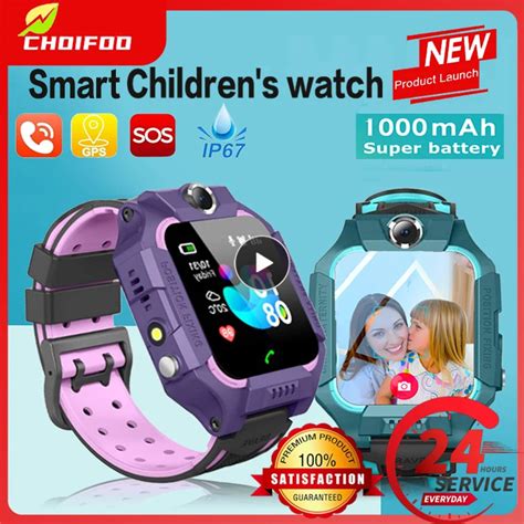 Smart Watch Para Crian As Smartwatch Cart O Sim Para Crian As Telefone