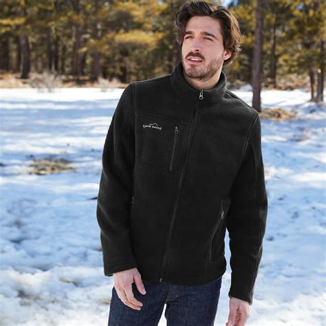 Custom Eddie Bauer Full Zip Fleece Jacket Design Online