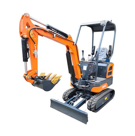 1 2 Ton Mini Excavator All Features Expandable Tracks Zero Swing