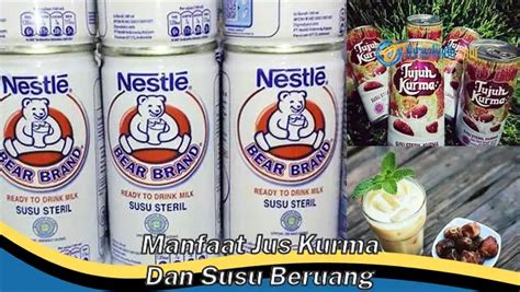 Temukan Manfaat Jus Kurma Dan Susu Beruang Yang Wajib Kamu Intip