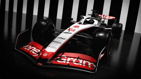 Haas Revela Pintura Do Carro Para A F De Vf Instacarro