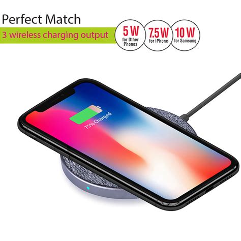 Qi Wireless Fast Charger 5w 7 5w 10w 無線充電器