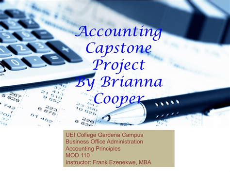 Pdf Accounting Capstone Project Dokumen Tips