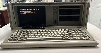 Vintage 1981 IBM 5155 Portable Personal Computer PC Works EBay