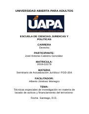 Unidad Vii Seminario De Actualizacion Juridica I Jos Cabrera Docx