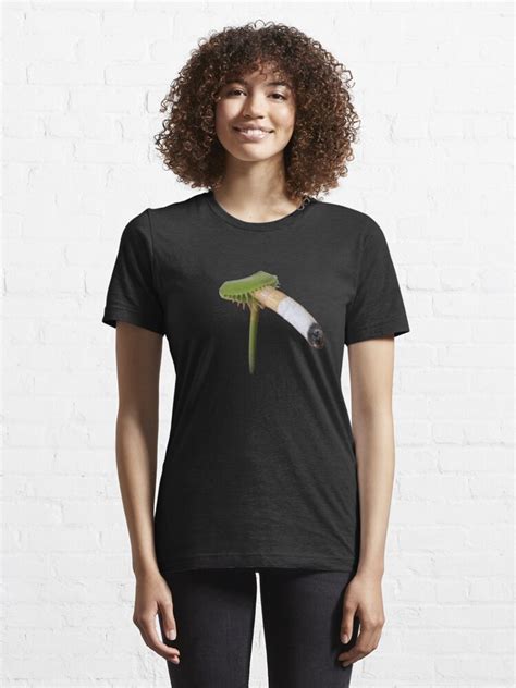 Venus Flytrap Smoking A Cigarette T Shirt For Sale By Christicaride