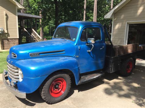 1949 Ford F3 Truck Stake Body Hotrod For Sale Photos Technical