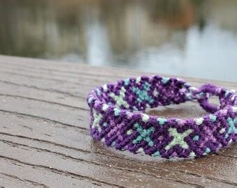 Zig Zag Friendship Bracelet Pattern Etsy