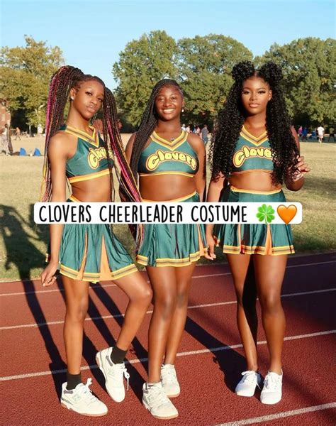 Clovers Cheerleader Costume 🍀🧡