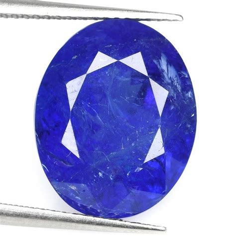 No Reserve Bluish Violet Tanzanite 13 15 Ct Catawiki