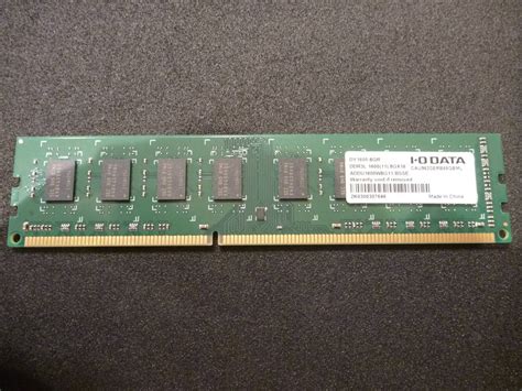 Yahooオークション Io Data 低電圧対応 Dy1600 8gr Ddr3l 1600 Pc3