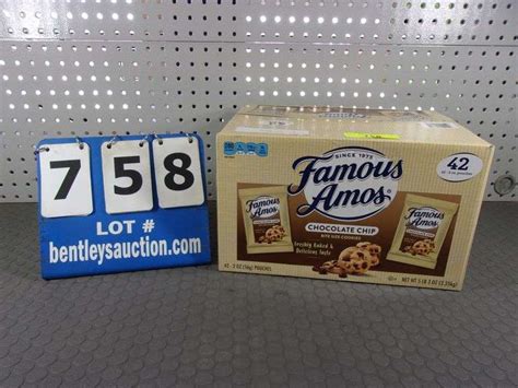 Famous Amos Chocolate Chip Cookies 42 Bags Bentley And Associates Llc