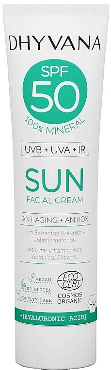 Crema Protectora Solar Fps Dhyvana Sun Mineral Anti Aging Cream