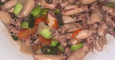 Resep Oseng Cumi Pete Saus Tiram Oleh Devina Cookpad