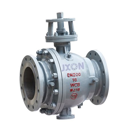 Oil Field Trunnion Mounted Flanged Ball Valve JXON Valve Co Ltd