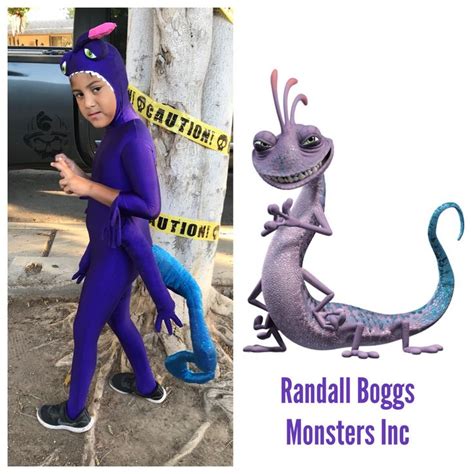 Randall Boggs From Monsters Inc Handmade Costume Made By My Mom Using A Pre Made Mo Monsters