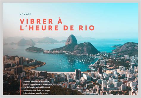 Vibrer Lheure De Rio La Presse