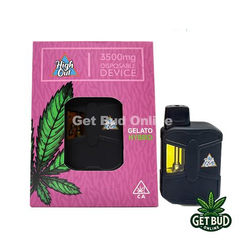 Highout Gelato Hybrid Disposable Vape 3500mg Get Bud Online Usa