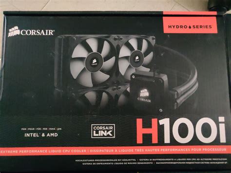 Corsair H100i V1, Computers & Tech, Parts & Accessories, Computer Parts ...