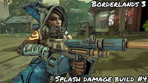 Best Early Game Pistol Splash Damage Build S Borderlands Youtube