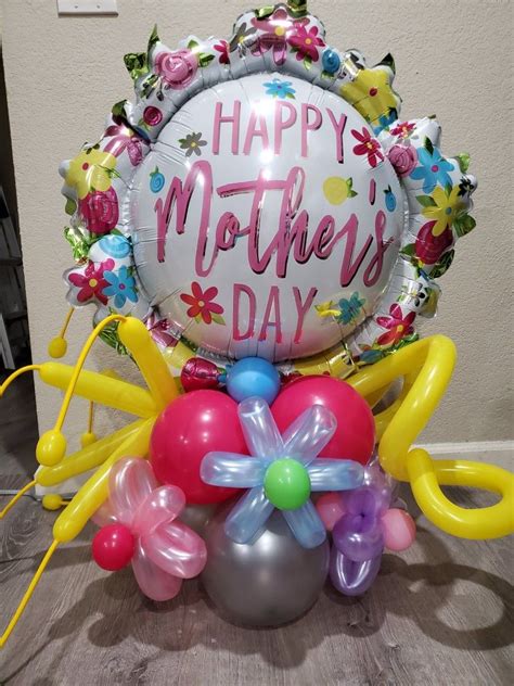 Mothers Day Balloon Arrangement Balloon Arrangements Balloon