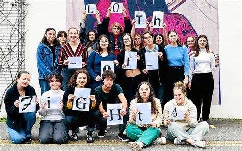 Loth of fights des lycéens engagés contre les violences à Pontivy Le