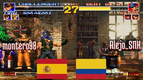 King Of Fighters Ft Montero Es Vs Alejo Snk Co