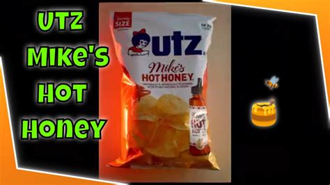 Utz Mike S Hot Honey Potato Chips YouTube