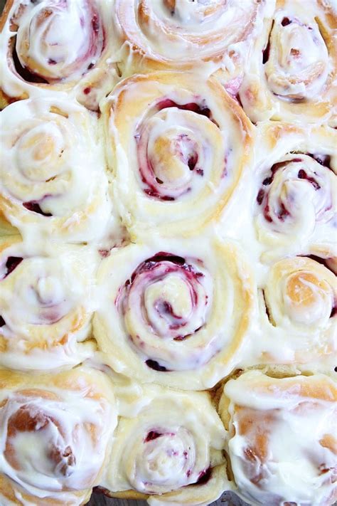 Raspberry Sweet Rolls Recipe