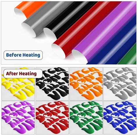 Puff Heat Transfer Vinyl 5ft– TeckwrapCraft