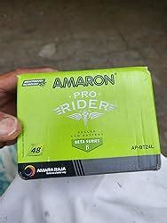 Amaron Pro Bike Rider Beta Abr Pr Apbtz L Two Wheeler Battery Capacity