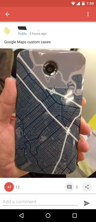 Googler posts photo of purported 'Google Workshop' custom Nexus 6 case