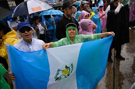 Protestas En Guatemala Exigen Elecciones Libres La Naci N