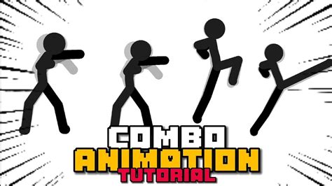 How To Animate Stickman Combo In Stick Nodes Youtube