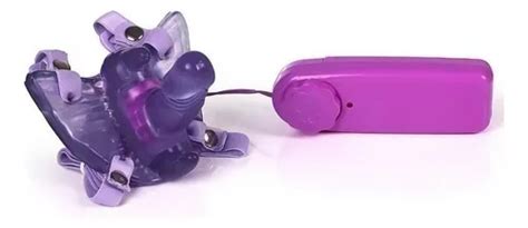 Mariposa De Color Lila Con Vibrador Y Minipene Para Estimular La Vagina MercadoLibre