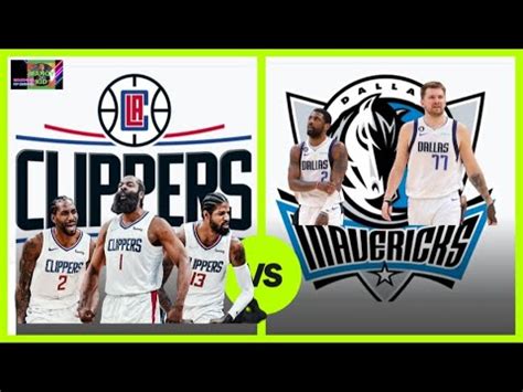 Mavericks Vs Clippers Live Score Nba In Season Tournament Youtube