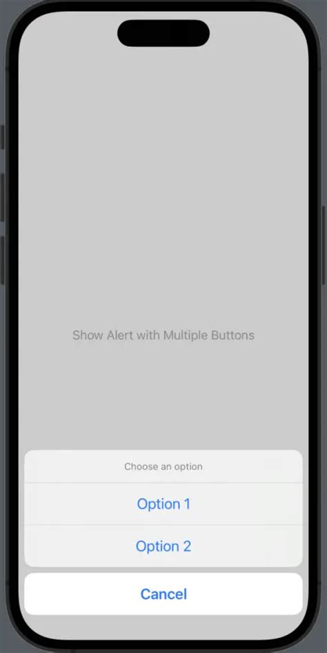 How To Add Multiple Buttons To SwiftUI Alert Coding With Rashid