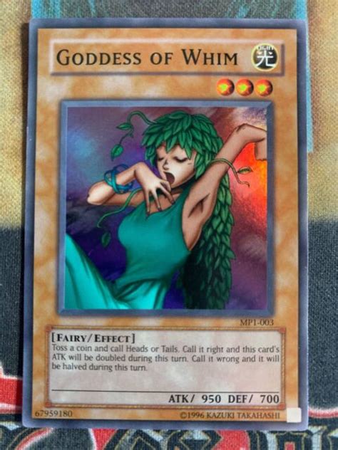 Yugioh Goddess of Whim MP1-003 Super Rare LP | eBay