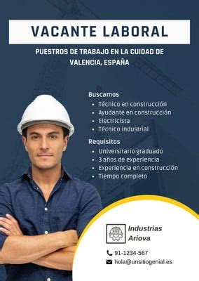 Plantillas De Anuncio De Vacantes Y Ofertas De Empleo Canva