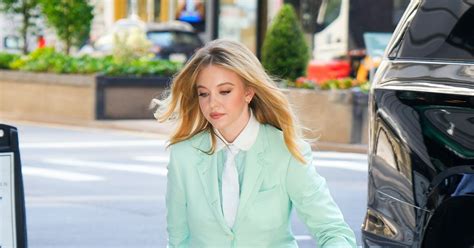 Sydney Sweeney Wears a Thom Browne Matching Suit Set