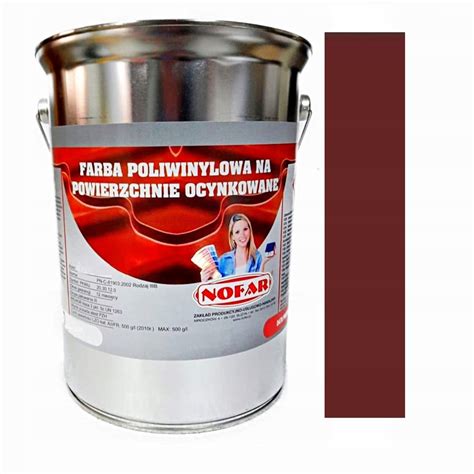 Farba Na Ocynk Dach Aluminium Blach Czerwona